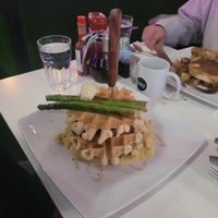 Chikn & waffles at The Modern Vegan in Las Vegas