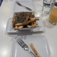 Poutine at The Modern Vegan in Las Vegas