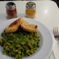 Dinosaur pasta. at The Modern Vegan in Las Vegas