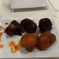 Must get cauliflower wings. The vegan ranch was amazing    at The Modern Vegan in Las Vegas