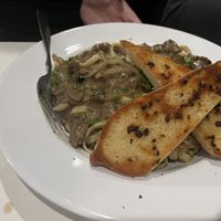 Steak stroganoff fettuccine   at The Modern Vegan in Las Vegas