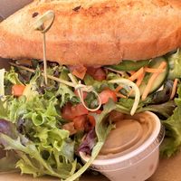 Banh mi sandwich   at The Modern Vegan in Las Vegas