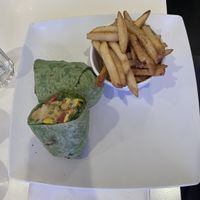 Crab Cake Wrap  at The Modern Vegan in Las Vegas