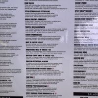 Mains Menu  at The Modern Vegan in Las Vegas