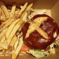 The most delicious burger I've ever eat ❤️ at The Modern Vegan in Las Vegas