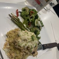 Stuff Portobello steak  at The Modern Vegan in Las Vegas