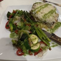 Stuffed Portabella Mushroom with Veggies  at The Modern Vegan in Las Vegas