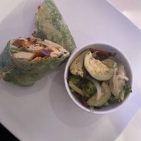 Bacon chicken ranch Wrap  at The Modern Vegan in Las Vegas