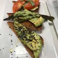 Avocado toast at The Modern Vegan in Las Vegas