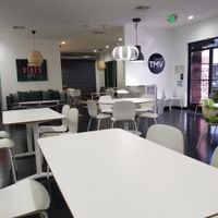 Clean modern decor! at The Modern Vegan in Las Vegas