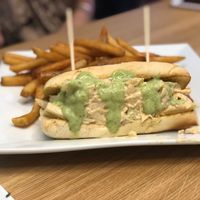 Lobster Roll at The Modern Vegan in Las Vegas