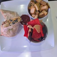 Breakfast burrito at The Modern Vegan in Las Vegas
