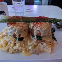 Get an extra side of hollandaise for all those potatoes. Trust me. at The Modern Vegan in Las Vegas
