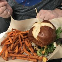 BFF burger at The Modern Vegan in Las Vegas