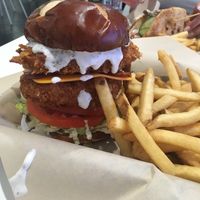 The Ranch burger!  at The Modern Vegan in Las Vegas
