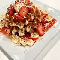 The Gia Waffles at The Modern Vegan in Las Vegas