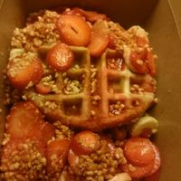 Gia waffles to go at The Modern Vegan in Las Vegas