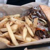 Philly cheesesteak at The Modern Vegan in Las Vegas