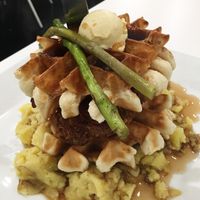 Chickn and Waffles at The Modern Vegan in Las Vegas