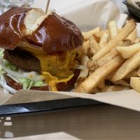 The BFF burger  at The Modern Vegan in Las Vegas