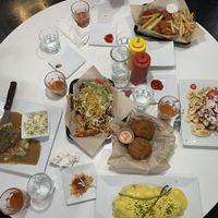 Ordered a bunch of stuff. Only really likes the meatloaf. Most of the food was meh. at The Modern Vegan in Las Vegas