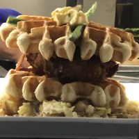 Waffle  at The Modern Vegan in Las Vegas
