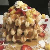 Athena Waffles at The Modern Vegan in Las Vegas