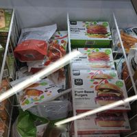 Some vegan items at 365 by Whole Foods Market in Brooklyn