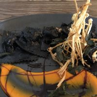 Mushroom ravioli  at Billy & Lucy in Fitzroy