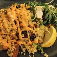 Warmed harvest grain salad at Billy & Lucy in Fitzroy