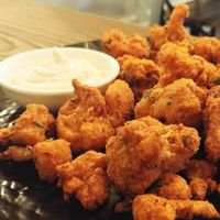 Southern fried cauliflower florets at Billy & Lucy in Fitzroy