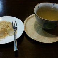 tea and treats  at Ren - Nakagyo Ward in Kyoto
