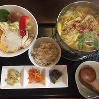 Curry hot pot. at Ren - Nakagyo Ward in Kyoto