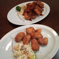 Soy neat and cutlet at Ren - Nakagyo Ward in Kyoto