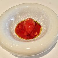 Vegetarian / Vegan tasting menu from July 2021.  at Pollen Street Social in London