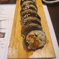 Vegan kimbap at Cro.K in Zagreb