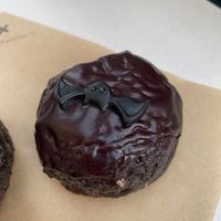 Halloween Dough Bite  at Crosstown Doughnuts Vegan in London