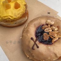   at Crosstown Doughnuts Vegan in London