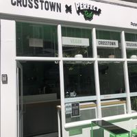 Front  at Crosstown Doughnuts Vegan in London