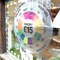 Store window at Eden Perfumes - Portobello Rd in London