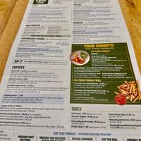 Menu at True Food Kitchen in Boca Raton