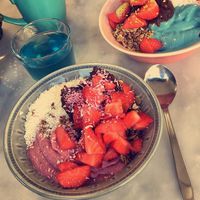 Smoothiebowl at Ginger - Radhusplatsen in Helsingborg