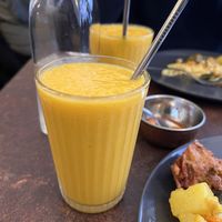 Lassi mangue vegan  at Namaste in Bayonne