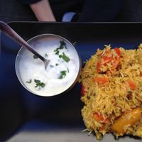 Vegetable Biryani at Namaste in Bayonne