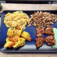 Vegetarian Assiette  at Namaste in Bayonne