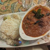 Moussaka from the veggie section at Damascus Gate in Dublin