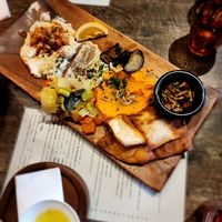 Vegan Escalvida platter at Carmen Jones in Auckland