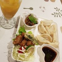 Dumplings!! 😍😍😍 at Aina Cafe in Osaka