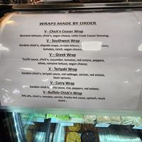 À la carte wraps at Eat Good Market Deli - Pineapple Express Bistro in Vernon