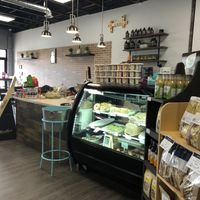 the café at Eat Good Market Deli - Pineapple Express Bistro in Vernon